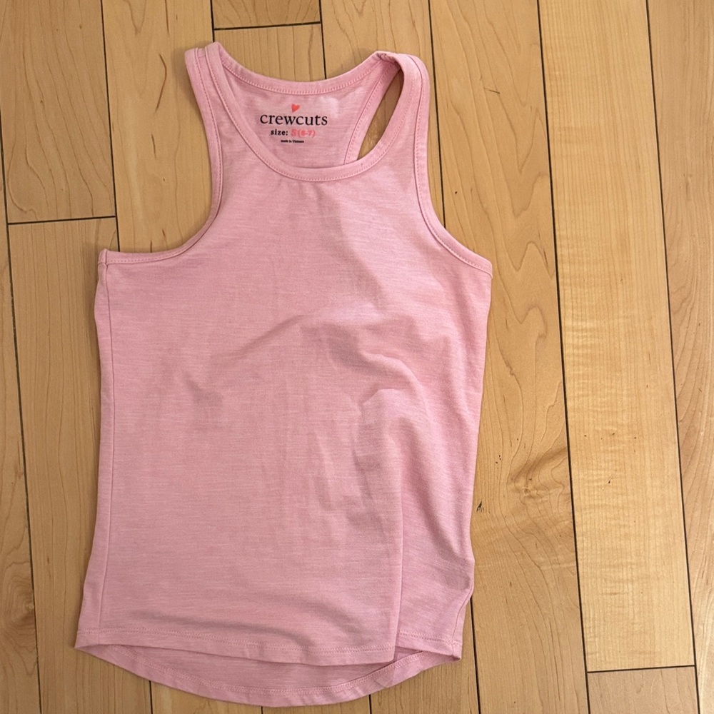Crewcuts Light Pink Girls Tank Top